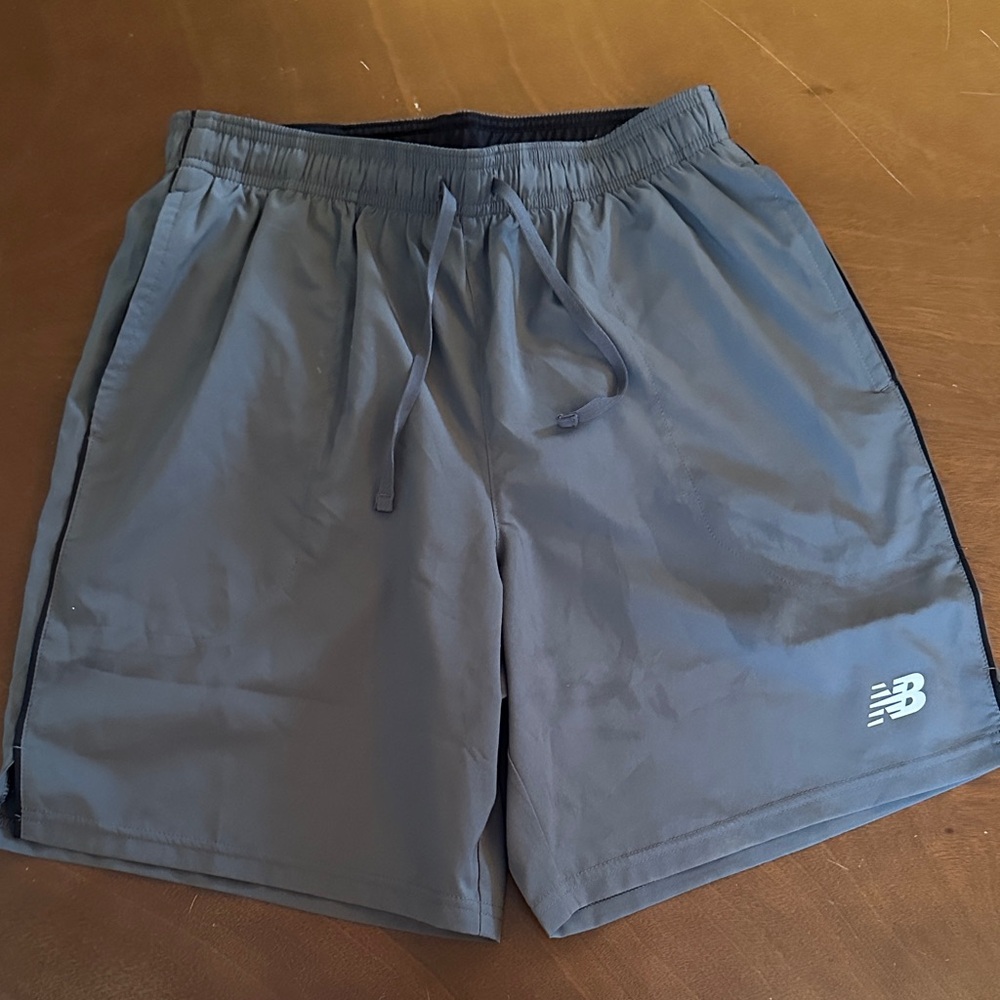 New Balance Men's Charcoal Athletic Shorts